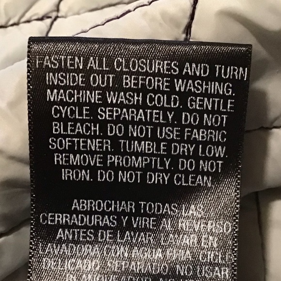 Everlast Womens Nano Puffer Vest Size 1X Diamond Quilted Sleeveless Purple Light - Picture 9 of 10